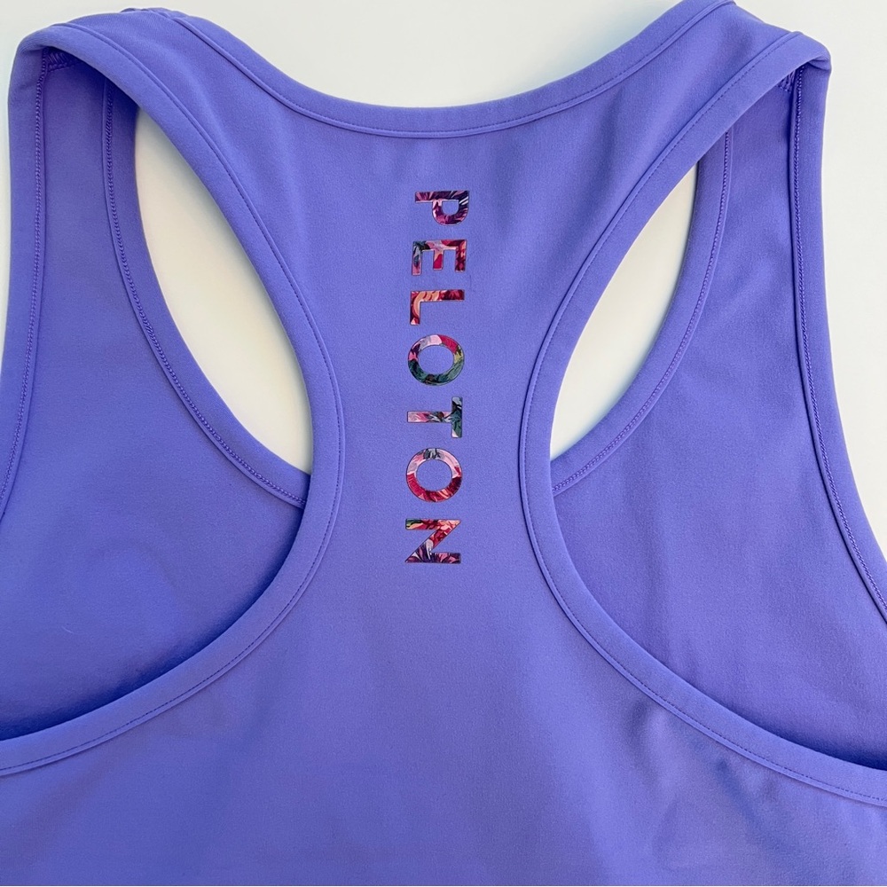 Peloton Purple Racerback Tank Top - Picture 4 of 4